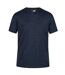 Mens Fingal Edition T-shirt Navy Marl Regatta-1