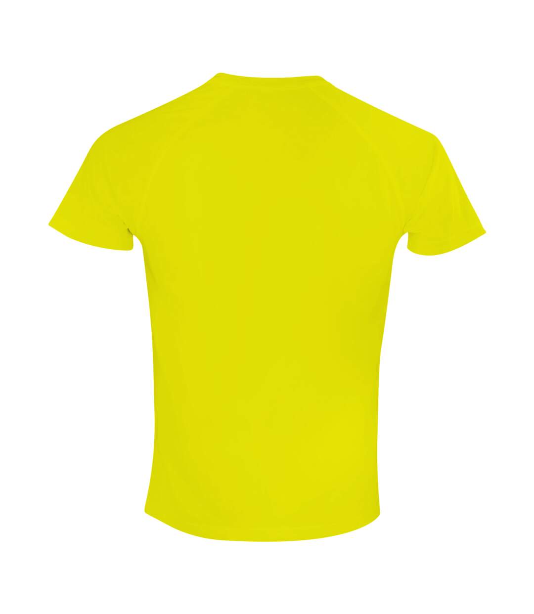 Spiro Adults Unisex Impact Aircool Tee (Flo Yellow) - UTRW6120