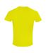 T-shirt impact aircool mixte jaune Spiro