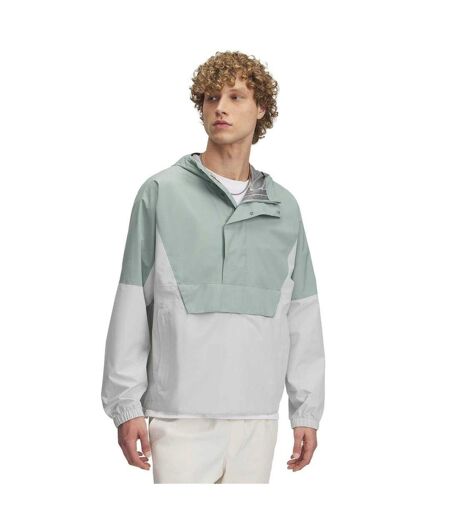 Mens Cloudstrike Waterproof Anorak Green Under Armour