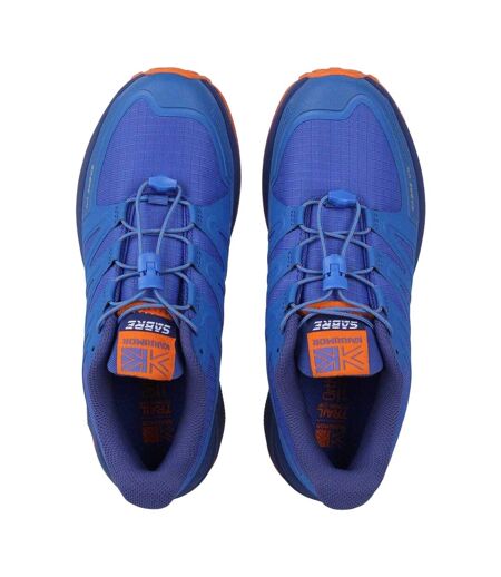Childrens/kids Sabre 4 Shoes Blue Karrimor