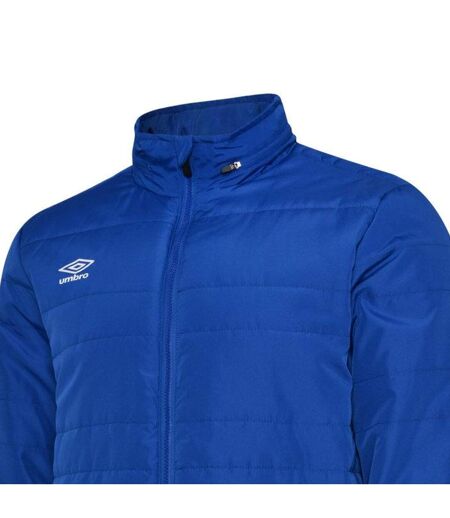 Umbro Mens Club Essential Bench Jacket (Royal Blue)