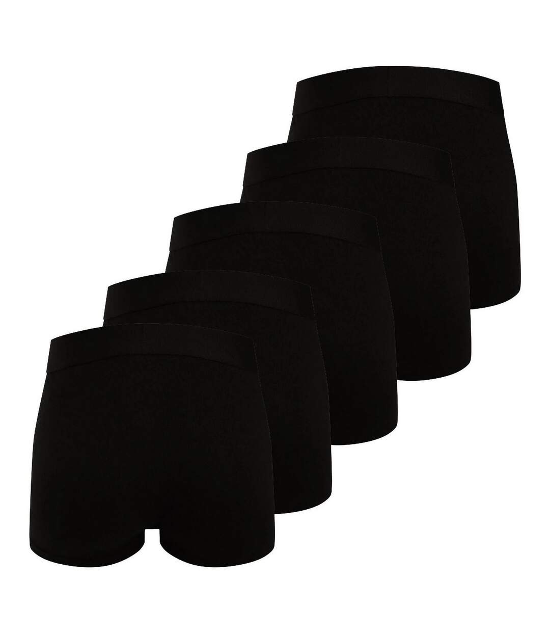 Pack Of 5  Mens Marco Boxer Shorts  Black Bench-2