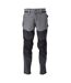 Pantalon De Travail Customised Homme Gris Pierre Noir Mascot-1