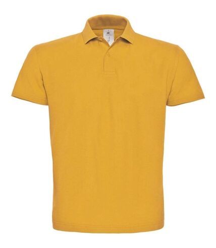 Polo manches courtes - Homme - PUI10 - jaune d'or chili gold