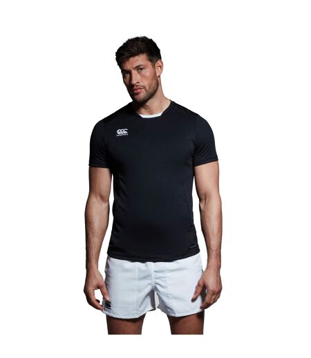 Mens Club Dry T-shirt Black Canterbury
