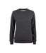 Sweat Premium Femme Anthracite Chiné Clique-1