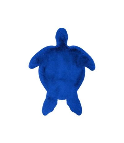 Paris Prix - Tapis Déco Enfant lovely Turtle 68x90cm Bleu