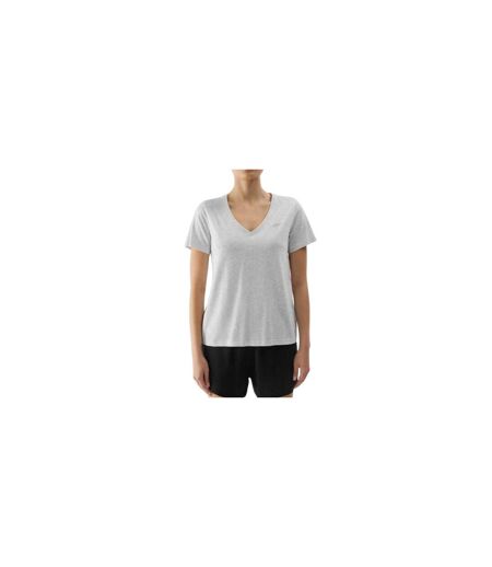 Womens/ladies Cotton T-shirt Frost Gray 4F