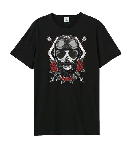 T-shirt Ride Or Die Adulte Noir Amplified