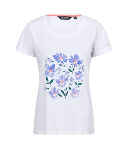 T-shirt Filandra Femme Blanc Regatta