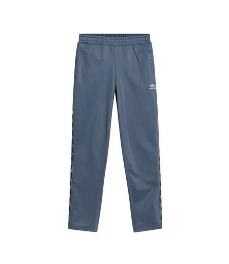 Mens Taped Tracksuit Bottoms Blue Mirage Umbro