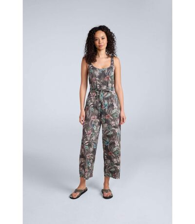 Combinaison flora femme vert kaki Animal