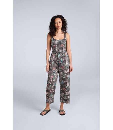 Combinaison flora femme vert kaki Animal