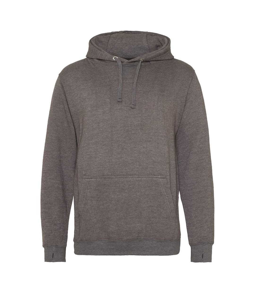 Sweat À Capuche Street Homme Charbon Awdis-1