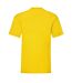 Mens Valueweight T-shirt Yellow Fruit Of The Loom-2