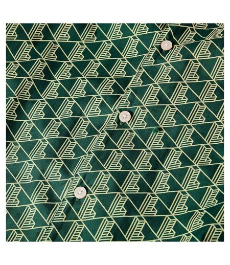 Haut De Pyjama Motif/style Géométrique Homme Vert Lacoste