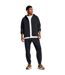 Mens Unstoppable Textured Hooded Jacket Black Under Armour-1