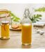 Bouteille Limonade en Verre Line 1L Transparent-4