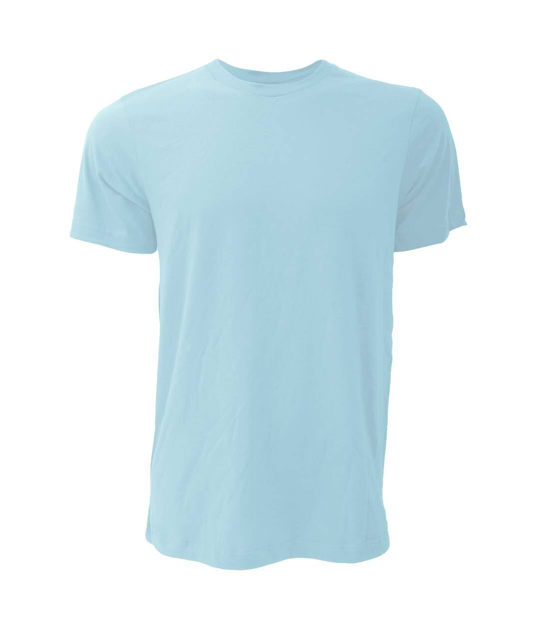 Canvas t-shirt jersey hommes bleu clair chiné Bella + Canvas-1