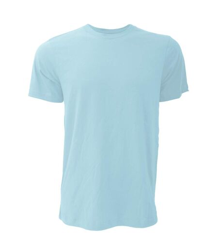 Canvas t-shirt jersey hommes bleu clair chiné Bella + Canvas