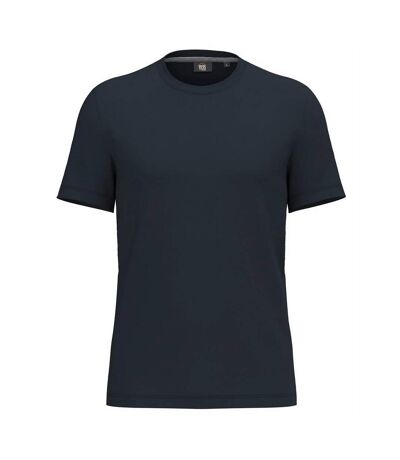 Unisex Adult Anti-bacterial Short-sleeved T-shirt Navy WK. Designed To Work