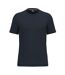 Unisex Adult Anti-bacterial Short-sleeved T-shirt Navy WK. Designed To Work-1