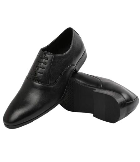 Mens Patent Leather Low Heel Oxford Shoes Black Patent Where´s That From