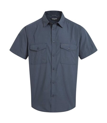 Chemise Unie Manches Courtes Kiwi Homme Bleu Sombre Craghoppers