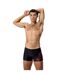 Mens Medley Logo Swimming Trunks Black Red Speedo-1