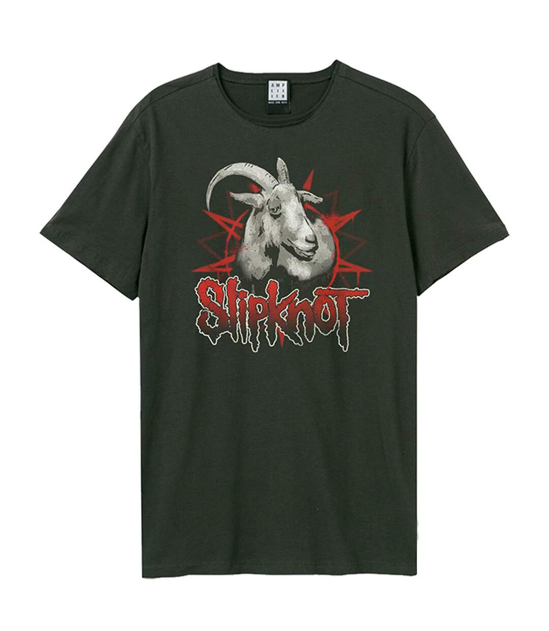 T-shirt Goat Adulte Charbon Amplified-1