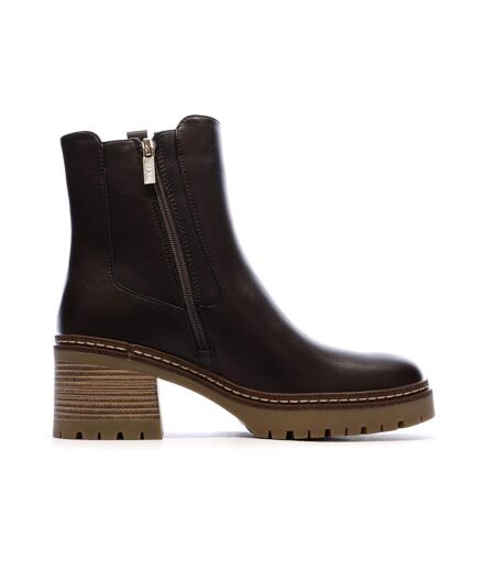 Bottines marrons femme xti 144456