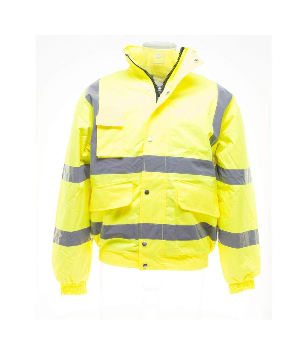 Veste bomber haute visibilité homme jaune haute visibilité Yoko-1