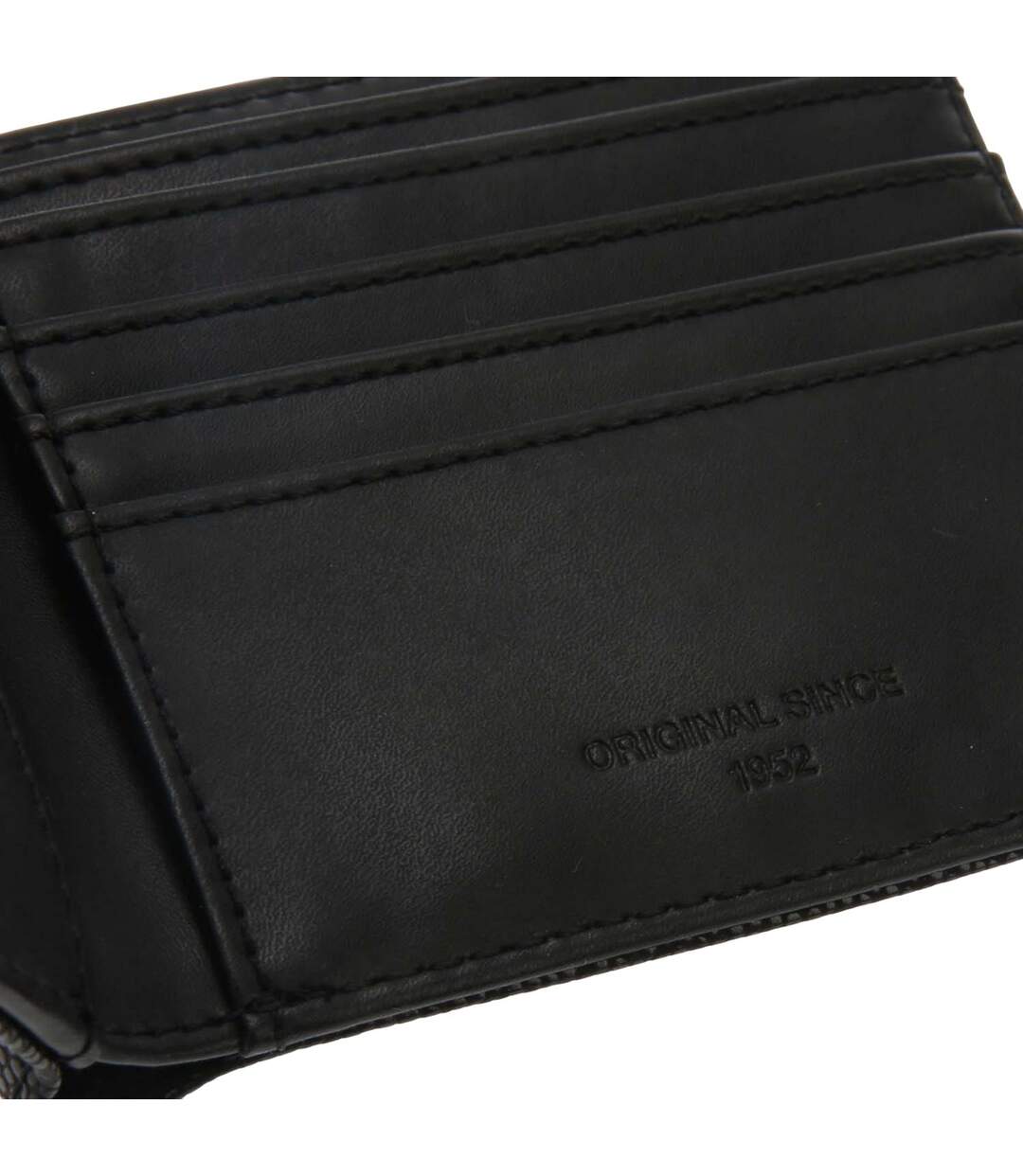 Mens Scotch Grain Leather Wallet One Size Black Fred Perry-2