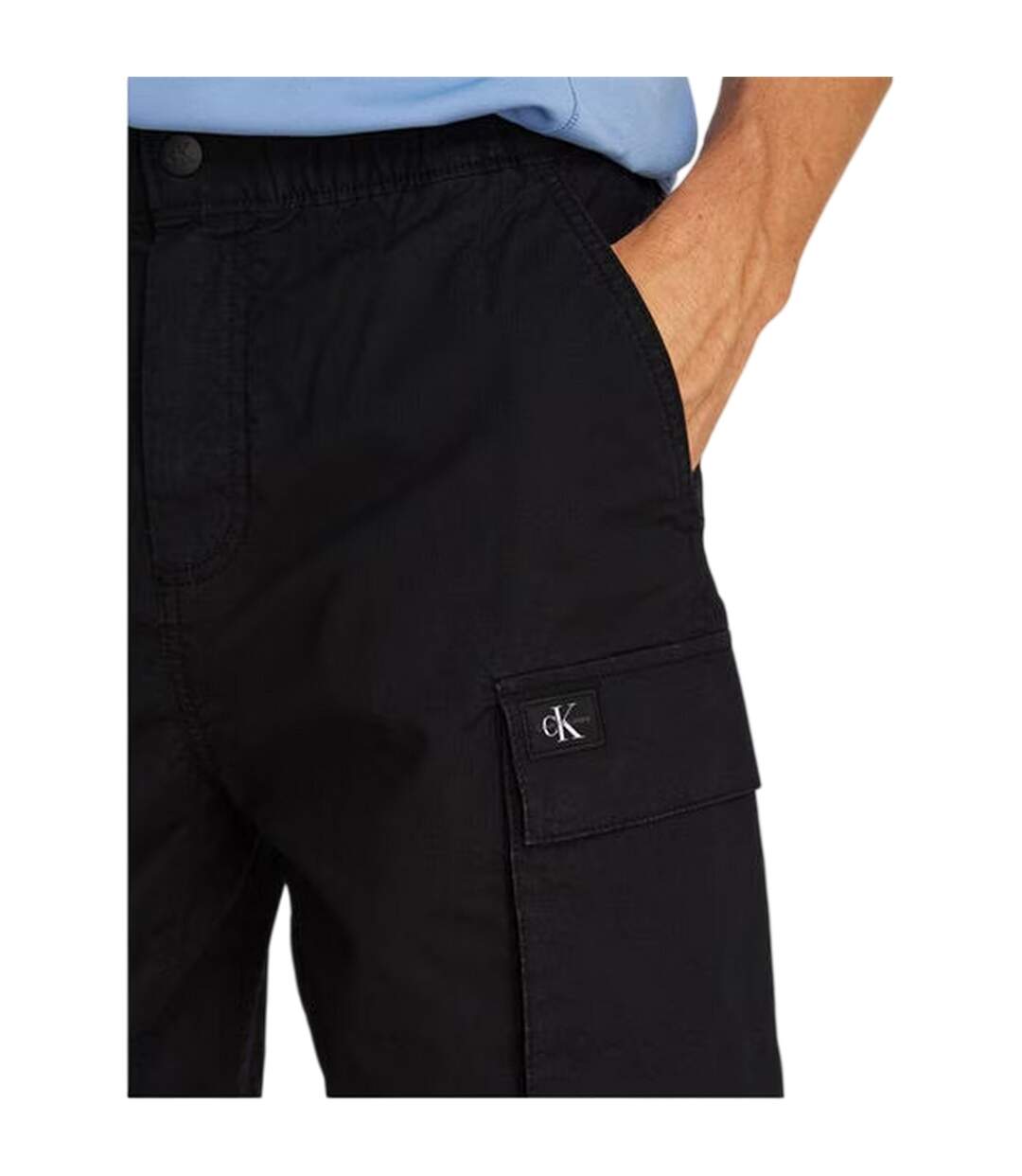 Short À Poches Homme Noir Calvin Klein-4