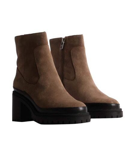 Bottine Cuir Emilie Karston Olive