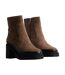 Bottine Cuir Emilie Karston Olive-3