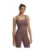 Womens/ladies Motion Logo Tank Top Taupe Under Armour-1