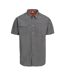 Chemise Manches Courtes Lowrel Homme Gris Trespass-1