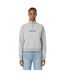 Womens/ladies Honeylane Half Zip Sweatshirt Grey Marl Jack Wills-1