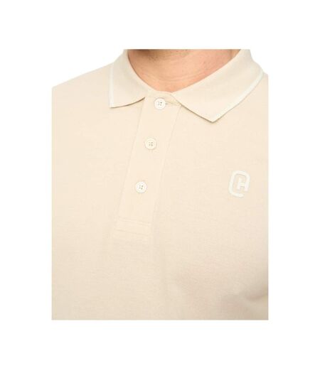 Polo Crufton Homme Gris Pâle Crosshatch