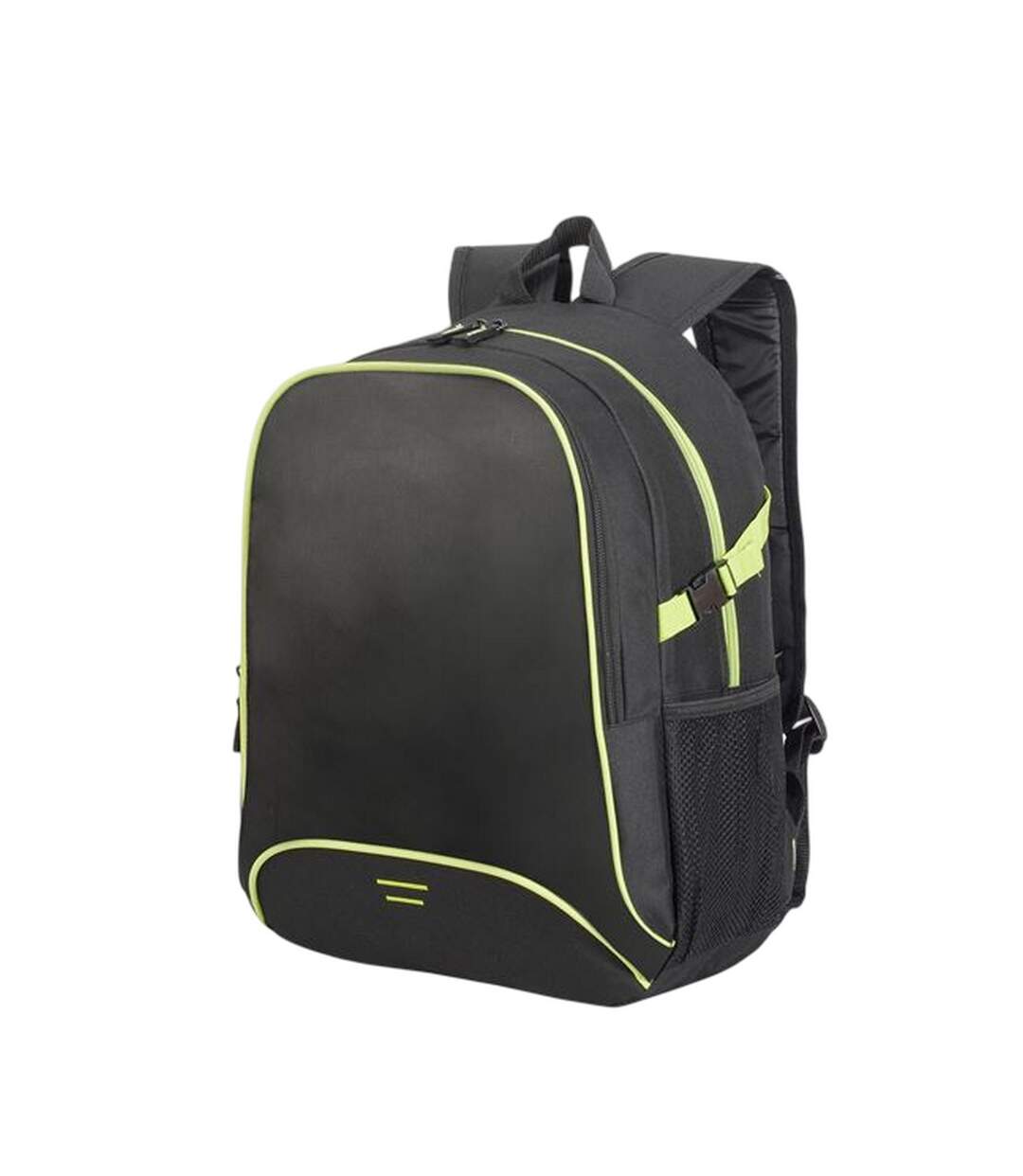 Sac À Dos Osaka Basic Taille Unique Noir Vert Citron Shugon-3