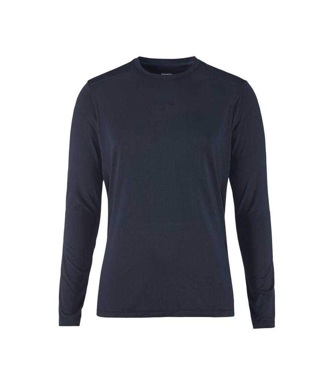 Mens Adv Essence Long-sleeved T-shirt Navy Blue Craft-2