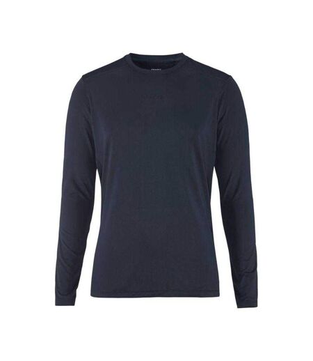 Mens Adv Essence Long-sleeved T-shirt Navy Blue Craft