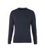 Mens Adv Essence Long-sleeved T-shirt Navy Blue Craft-2