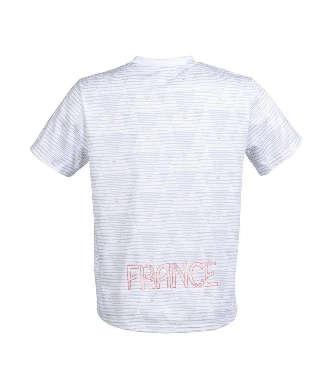 Maillot training handball blanc adidas officiel équipe de france femme-2