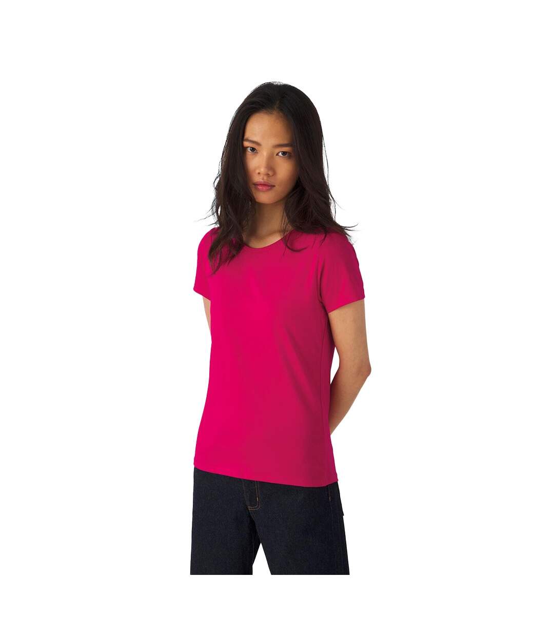 T-shirt #e190 Femme Sorbet B&C-1