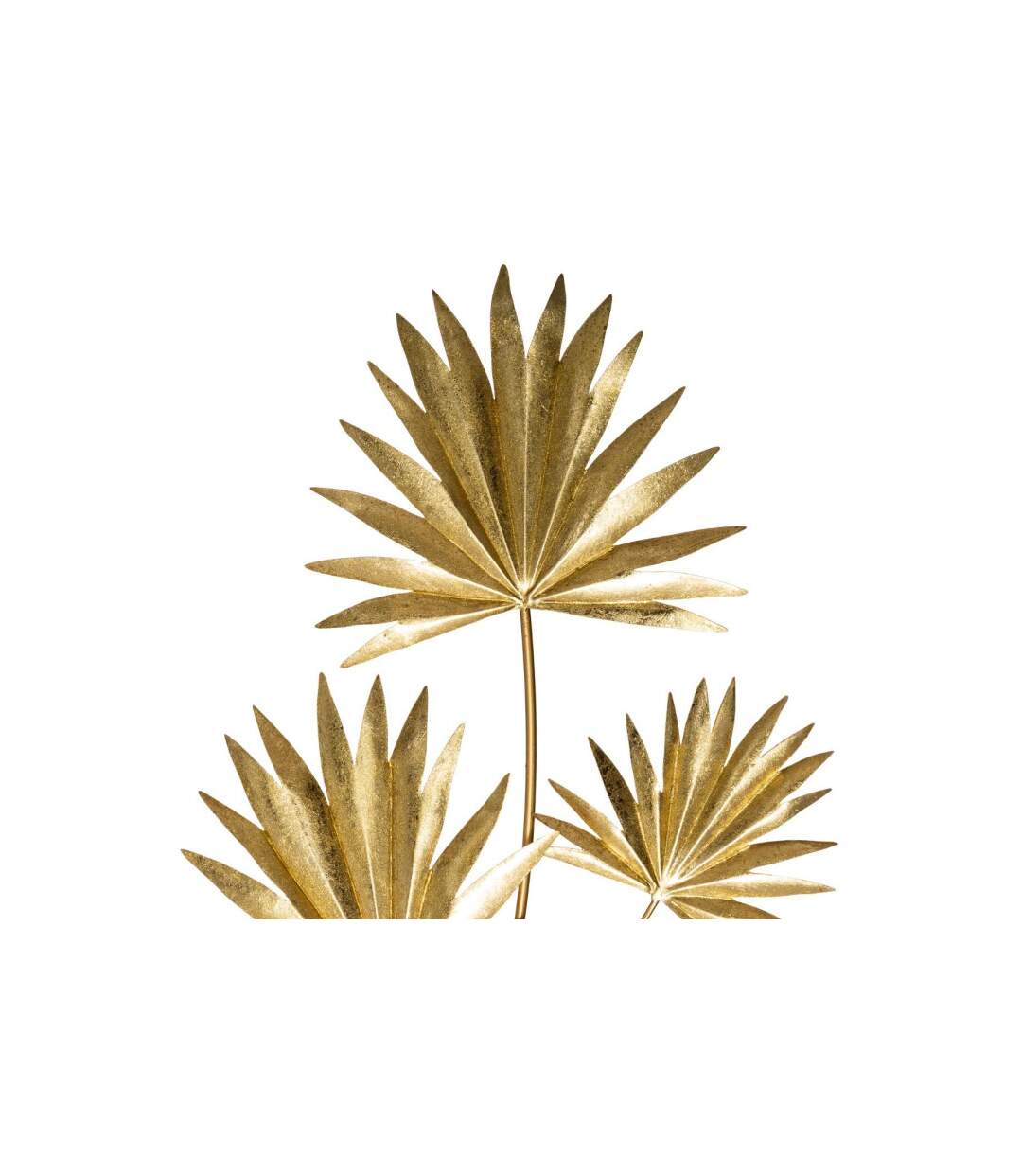 Décoration Murale Feuille Design Feel 73cm Or-2