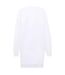 Robe Sweat Denim Division Femme Blanc Vif Diesel-2