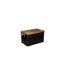 Lot de 3 Malles Design en Métal Cuba 60cm Noir-2